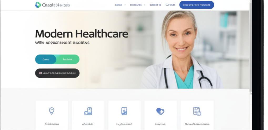 Healthcare Portal - یک پروژه از کارا کد